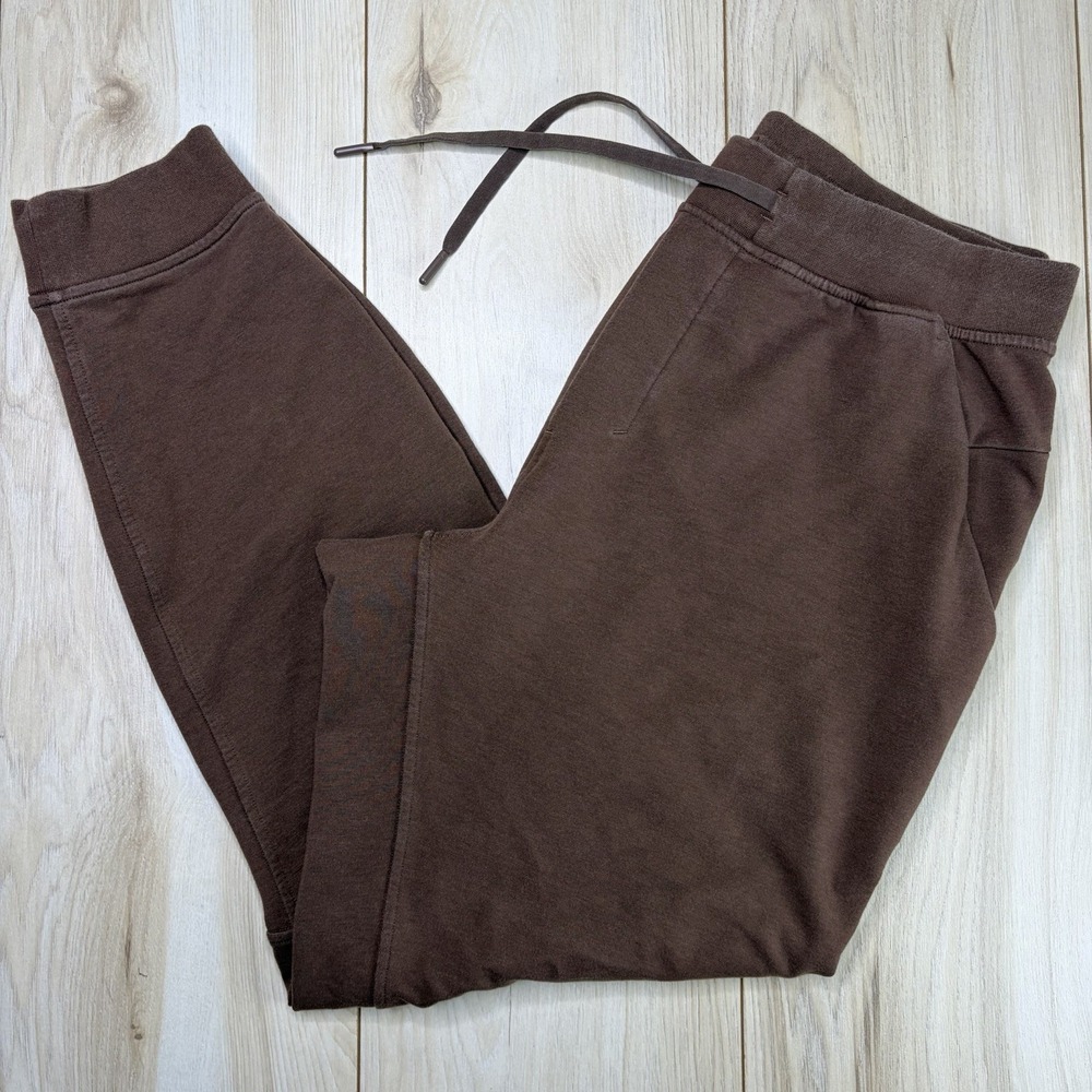 Lululemon Mens Large City Sweat Joggers Brown Active Sweatpants